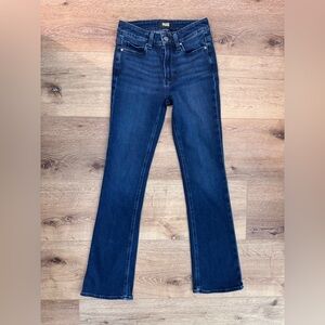 PAIGE Dark Blue Flare Jeans